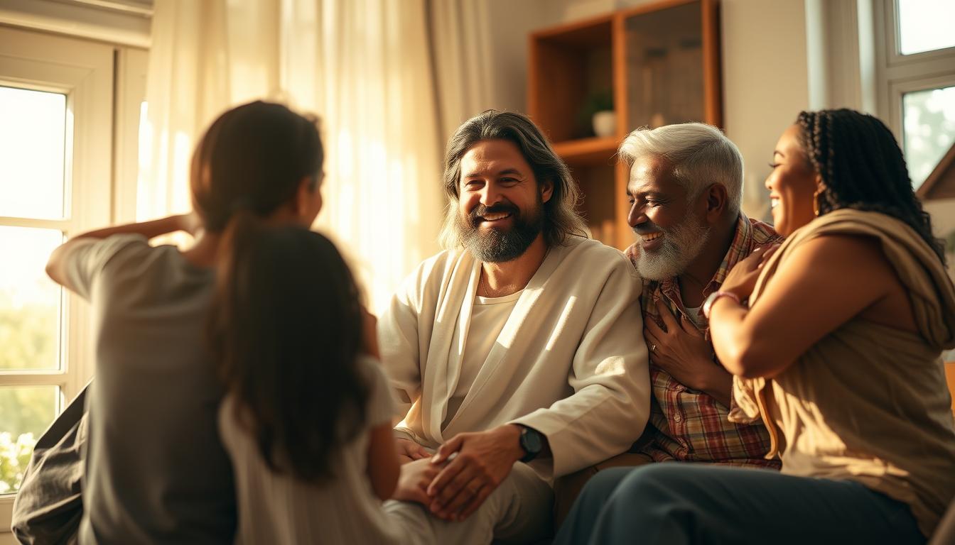 Família e perdão cura relacionamentos Jesus