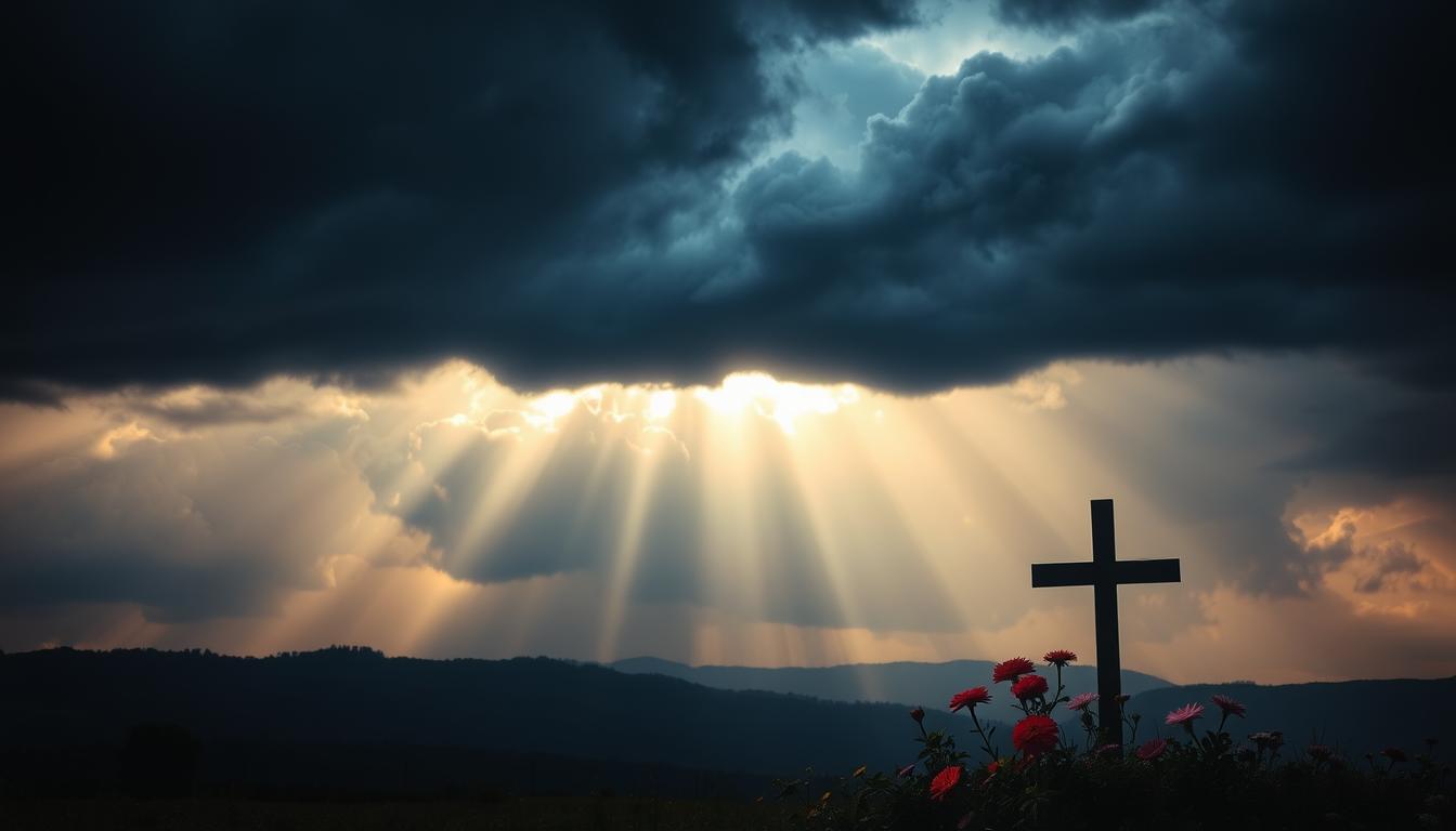 Fé em Jesus transformação em momentos sombrios