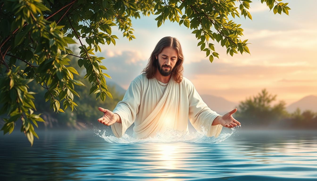 Jesus abundância de paz tempos difíceis