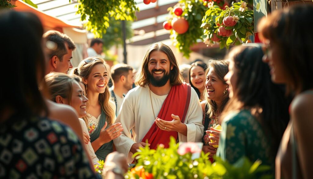 Jesus alegria no cotidiano