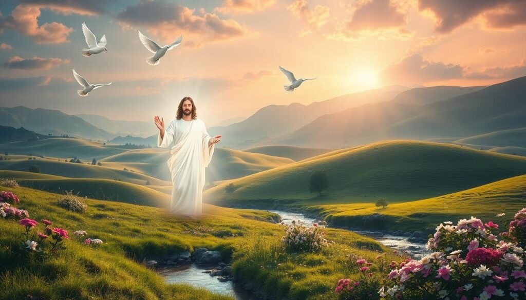 Jesus busca paz interior