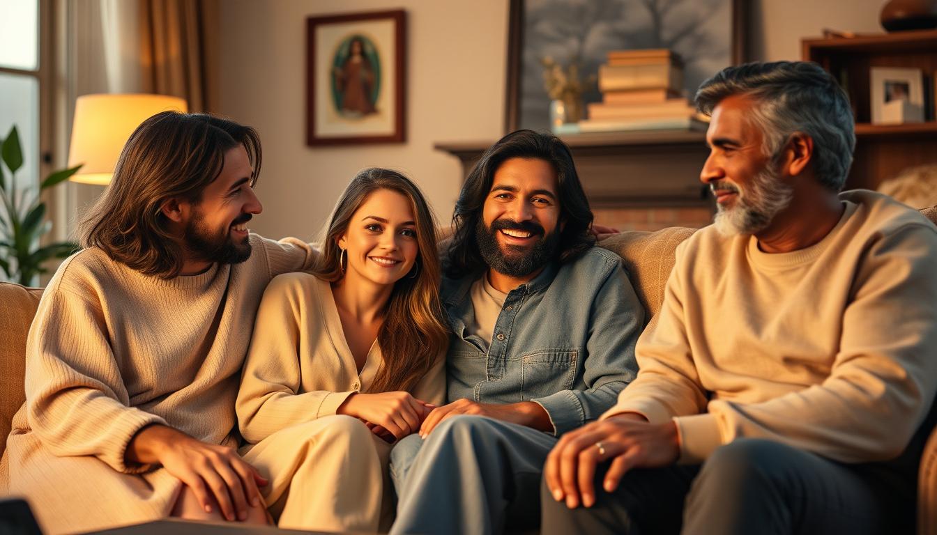 Jesus conflitos e perdão em família