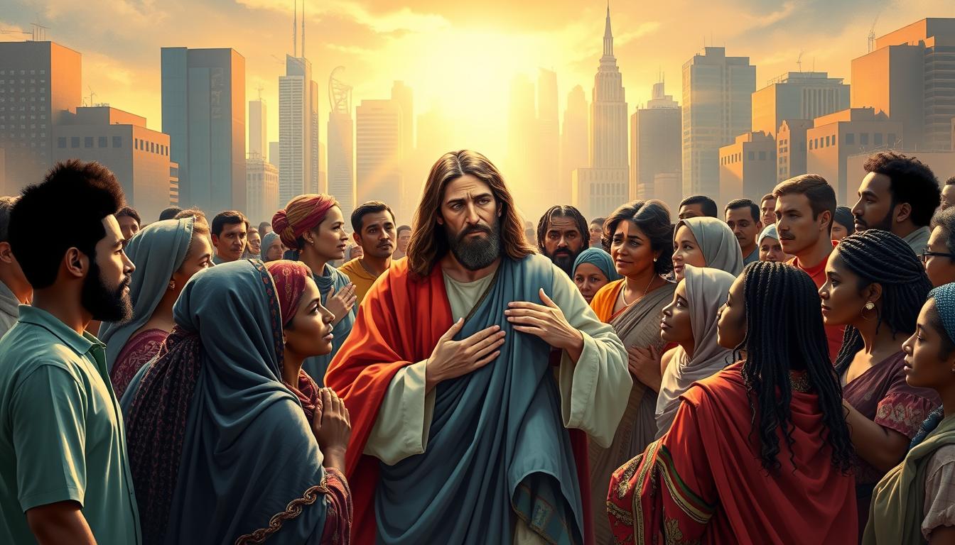 Jesus consciência social mundo globalizado