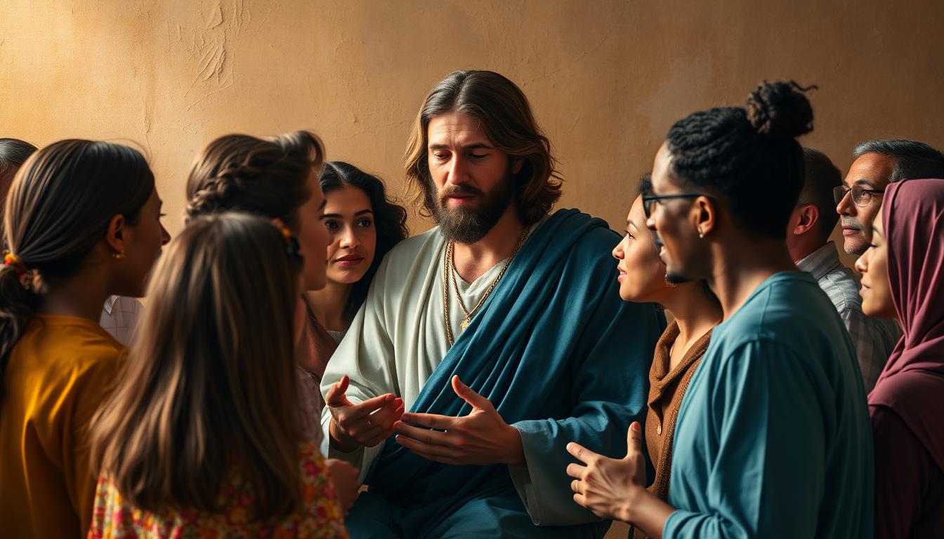 Jesus empatia polarização