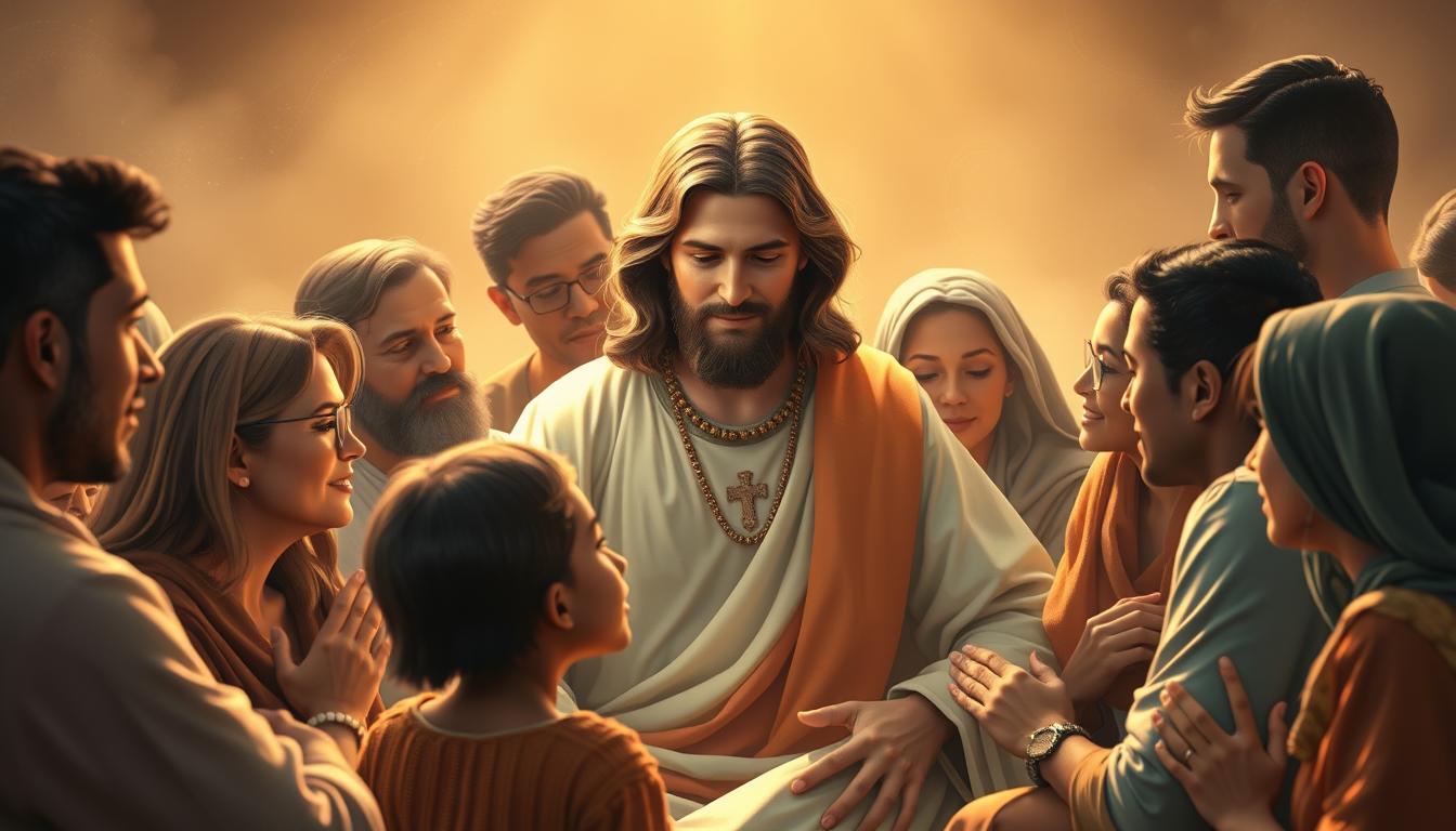 Jesus empatia relações humanas