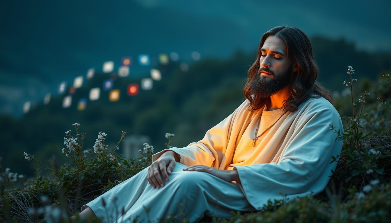 Jesus encontrar paz pressão redes sociais