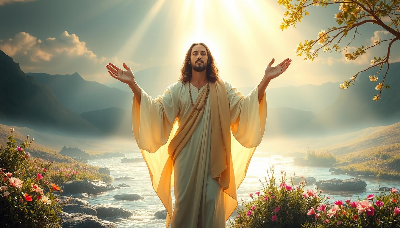 Jesus equilíbrio corpo espírito
