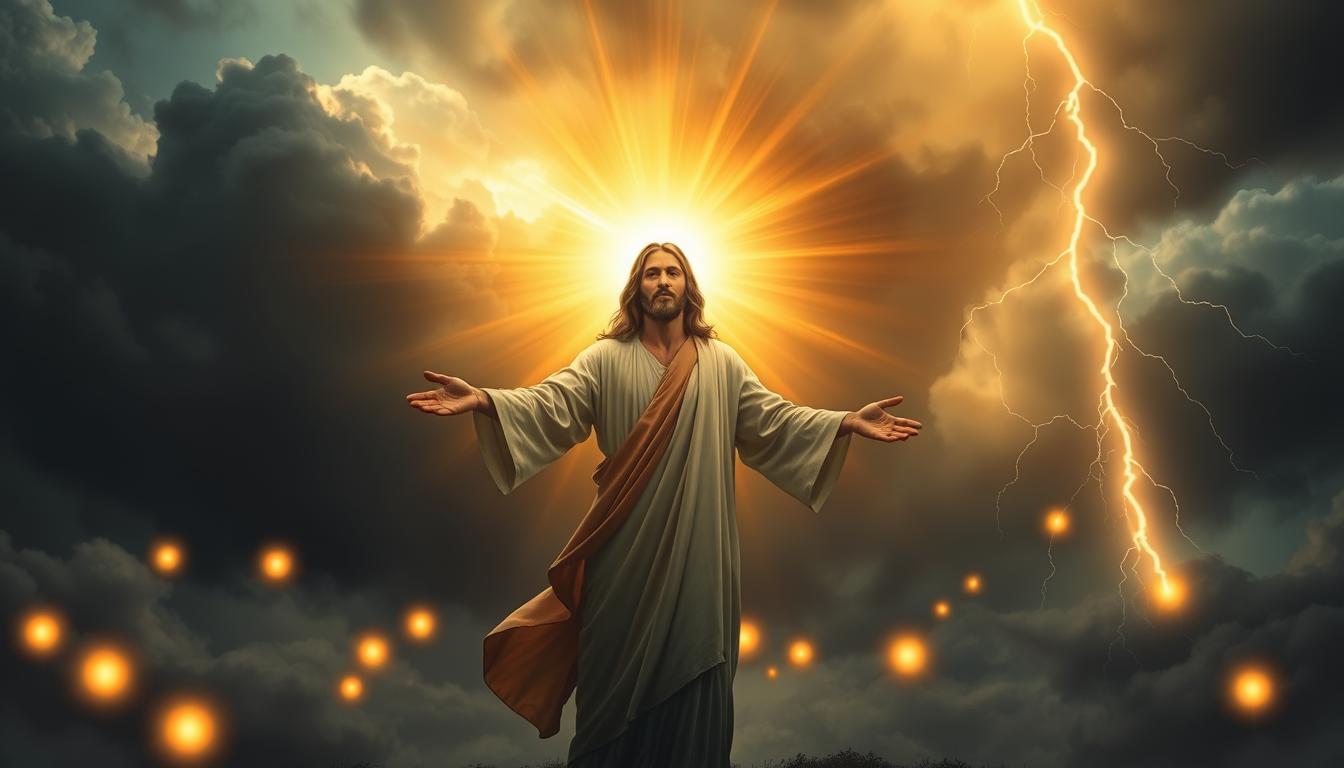 Jesus esperança momentos sombrios