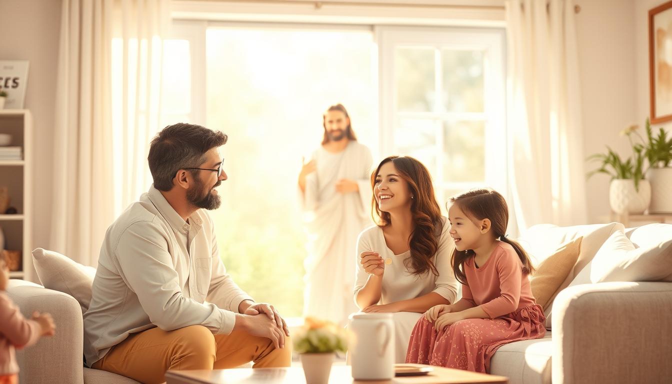 Jesus paz na família