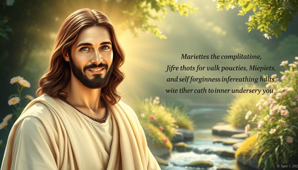Jesus paz perdão próprio