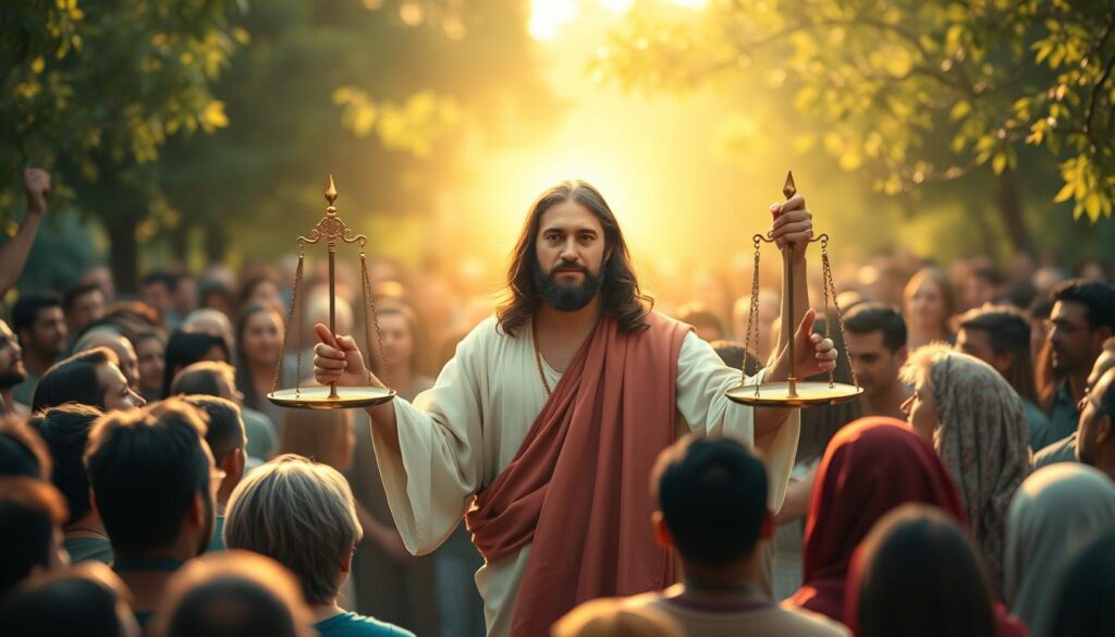 Jesus ser justo em todas as situações