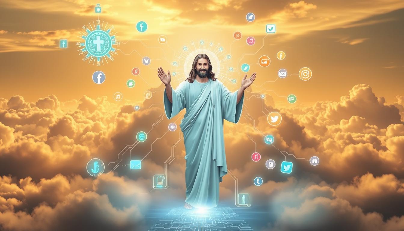 Jesus tecnologia humanidade mundo digital