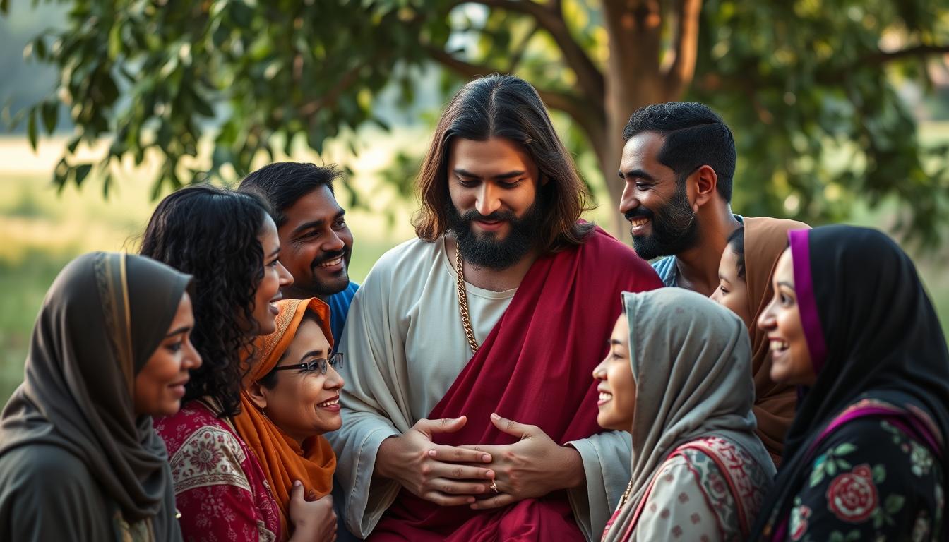 Jesus tratar diferenças com compaixão