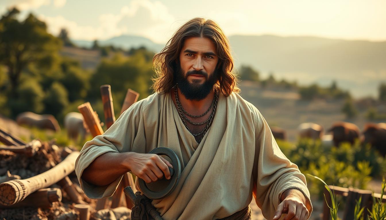Jesus valor do trabalho duro