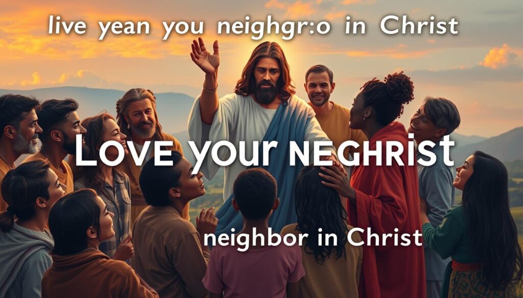 Relacionamentos em Cristo amar o próximo Jesus